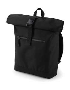 Roll-Top Backpack Black